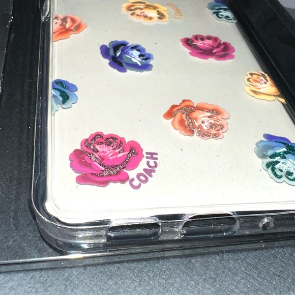 COACH Color Glitter Peony Floral Flowers Samsung Galaxy S20+ Plus Hard Case - Picture 6 of 10